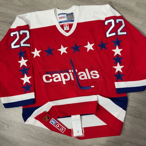 Authentic DINO CICCARELLI Washington Capitals Jersey 48 CCM Vintage Throwback