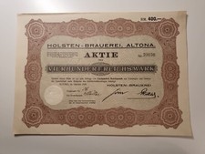 Holsten browar Altona 1926