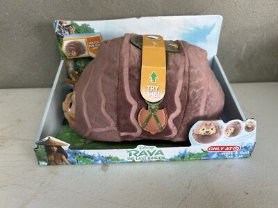 Disney Raya and the Last Dragon Walk & Roll Tuk Tuk, 10 Inch Plush with Sounds