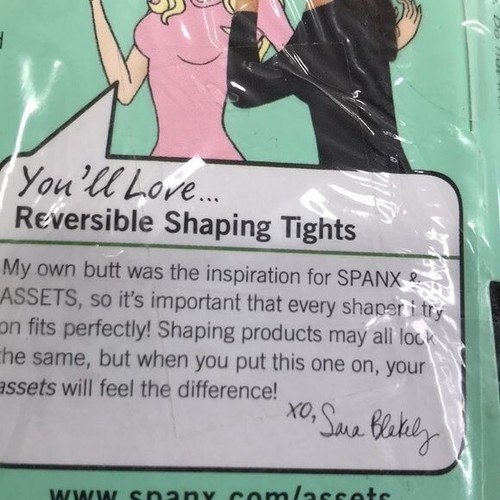 2 Pairs Love your Assets Reversible Tights Black Size 3 New - Picture 7 of 7