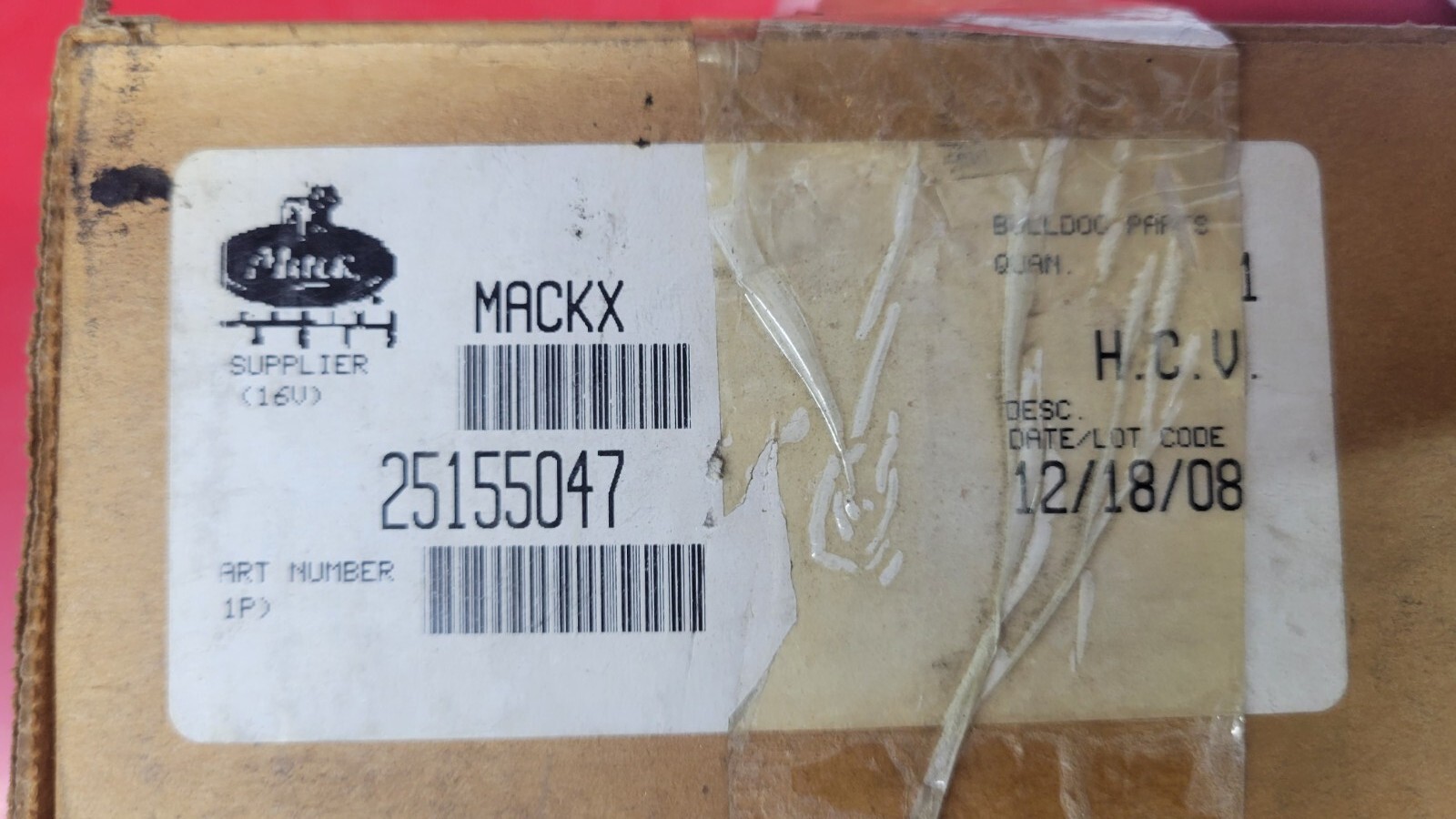 25155047 GENUINE MACK OEM HEIGHT CONTROL VALVE NOS | eBay