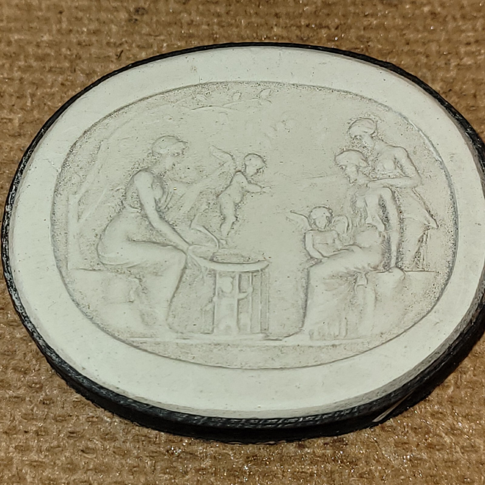 ANTIQUE PLASTER CASTS OF CARVED AND ENGRAVED CAMEOS Gem