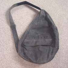 Healthy Back Bag Large Vintage Grey Ameribag Cross Body Adjustable Strap