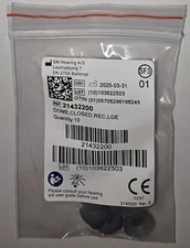 Resound / GN Hearing Aid Domes, Closed, REC, LGE Large (10  DOMES) USA Fast Ship