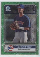 2020 Bowman Mega Box Green Mojo Refractor 98/99 Matthew Lugo #STG-ML 4pn