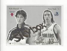 2003-04 SkyBox Autographics Rookies Affirmed #11 Hinrich/Nash Bulls Mavericks