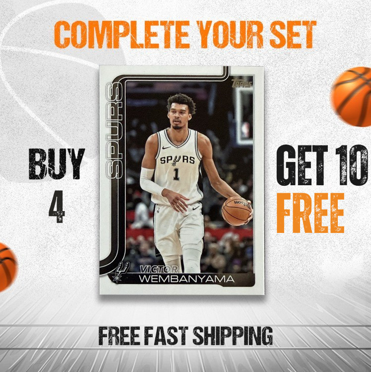 2025-26 Topps Basketball Base Singles #1-200 YOU PICK Complete Your Set