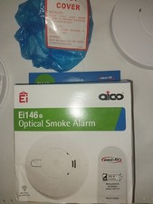 Aico Ei146e Optical Smoke Alarm Mains Powered. Modern Design. Brand New Exp 2037