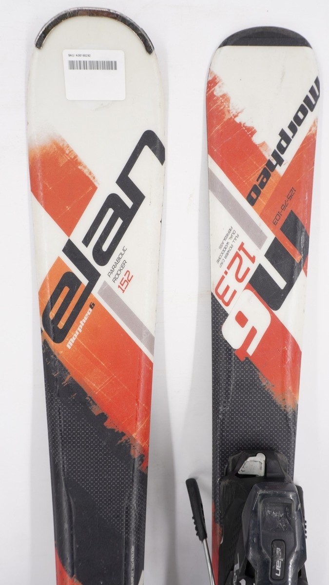 Elan Morpheo 6 12.3 Adult Skis with Bindings - 152 cm Used | eBay