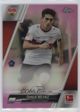 Omer Beyaz Ömer Chrome Bundesliga 2021 Pink Refractor /75 Auto