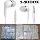 Lot 3.5mm In-Ear Headset Earphone Headphones Earbud w/ Mic for Samsung Galaxy S