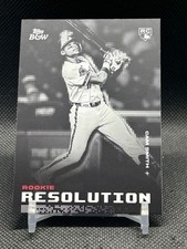 2025 Topps Black & White Cam Smith RC Rookie Resolution Houston Astros #RR9