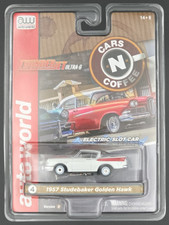 NEW Auto World SC392 R2 White 1957 Studebaker Golden Hawk Thunderjet Ultra-G