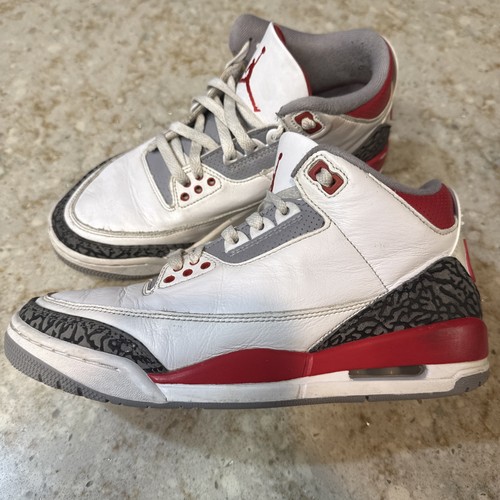 Air Jordan 3 Cardinal Red Herren Größe 8