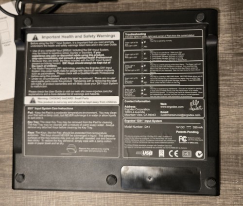 Sistema de entrada Ergodex DX1 SIN PROBAR teclado personalizado sistema de entrada de computadora 25 teclas - Imagen 7 de 17