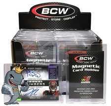 Bcw Magnetic 35pt Card Holder 20ct Box - 1.67magnet Free Ship Bcw Magnetic 35pt Card Holder 20ct Box - 1.67magnet Free Ship