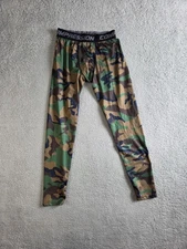 Mens Compression Pants Small Camo Base Layer Leggings Workout by Exercise EPRO