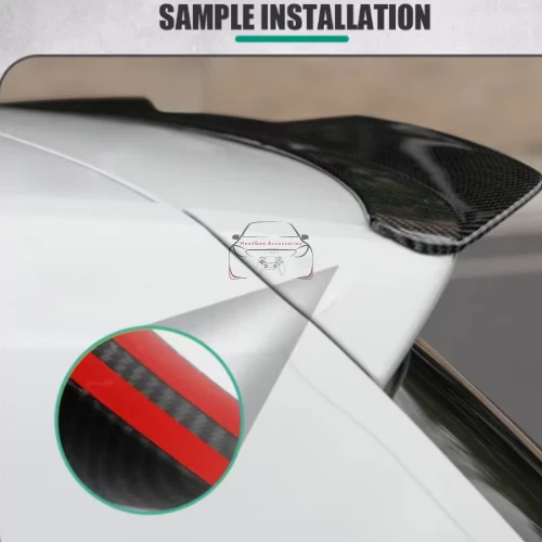 Spoiler Posteriore Carbonio Lucido Alfa Romeo Giulietta 2010-2020 Plug&Play - Immagine 3 di 4