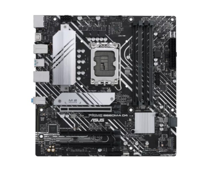 Prime b660m-a d4-csm intel b660 lga 1700 micro atx - Immagine 2