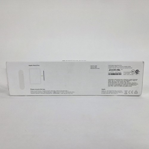 Apple Apple Pencil Pro Stylus MX2D3AM/A For iPad Pro M4 & iPad Air M2 - White - 第 2/7 張圖片