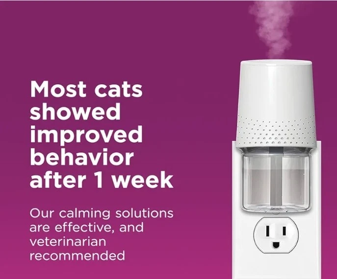 Comfort Zone Cat Calming Kit 1 Diffuser 2 Refills NEW - Image 4 of 4