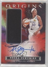 2023 Panini Origins WNBA Jersey Auto Red 33/49 Nneka Ogwumike #JA-NNK Auto 0u2j