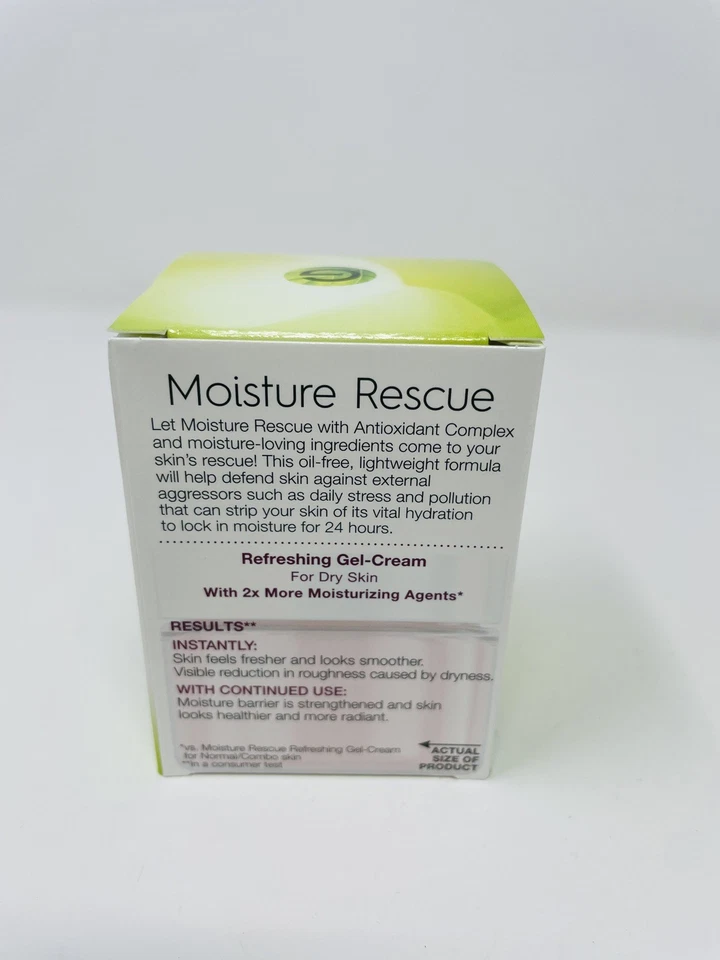 Garnier Skin Active Moisture Rescue Refreshing Gel Cream Dry Face Oil Free 1.7oz - Image 3 of 4