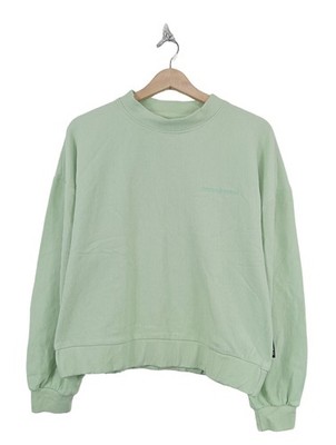 BRUNO BANANI Sweatshirt Damen Sweat Gr. DE 36 grün Casual-Look