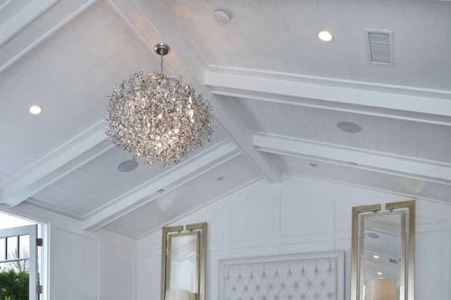 Maxim Comet 25" Wide Chrome and Crystal Chandelier - Picture 8 of 10