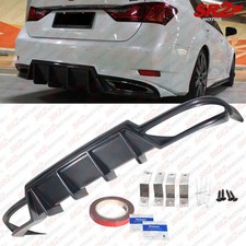 For 2013-2020 Lexus Gs300 Gs350 F Sport Rear Bumper Pu Lip Diffuser Body Kit