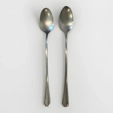 Vintage International Silver Co. Ice Tea Spoons - Set Of 2