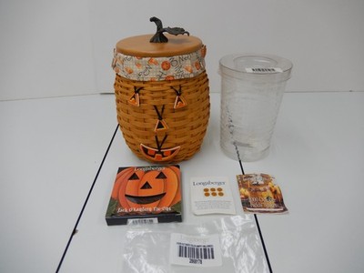 Longaberger 2000 October Fields Pumpkin Halloween Basket 16951 - (See Desc)