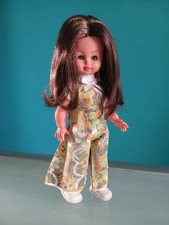 "FIBA" Bambola vintage, anni 70, materiale  plastica, altezza 29 cm.