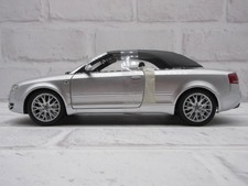 1/18 Audi A4 cabriolet silver model car Minicar