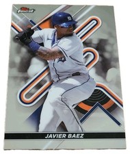 2022 Topps Finest Javier Baez #53 Detroit Tigers MLB Baseball Card (N5
