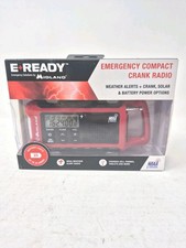 Midland ER210 Emergency Crank Weather AM/FM Radio Flashlight Charger Solar-New