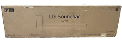 LG SG10TY 3.1 Channel Soundbar subwoofer Dolby Atmos no brackets