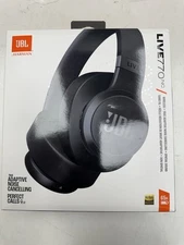 JBL Live 770NC, Adaptive Noise Cancelling Wireless Over-Ear Headphones Brand New