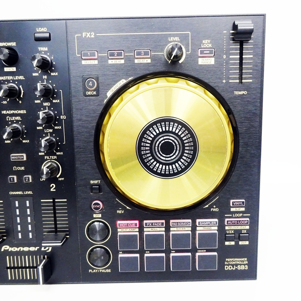 Pioneer DDJ-SB3 DJ Controller Gold 2021 Limited DDJSB3N DDJ-SB3-N