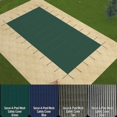 14' x 28' Rectangle In Ground Swimming Pool Safety Covers