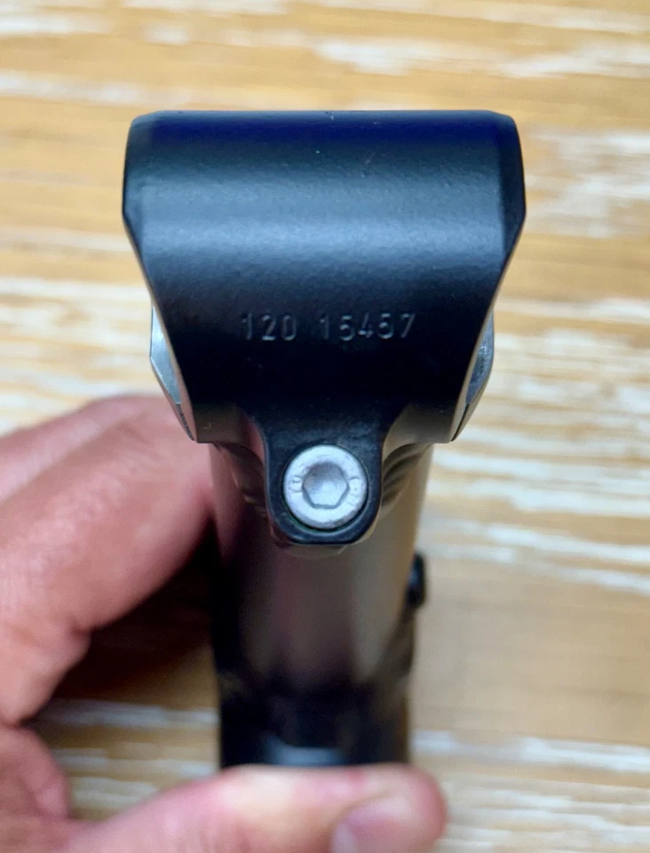 SYNCROS ALTURA road/cross bike stem 120mm x 0°  rise 1" steerer- for 26mm bars - Image 2 of 4