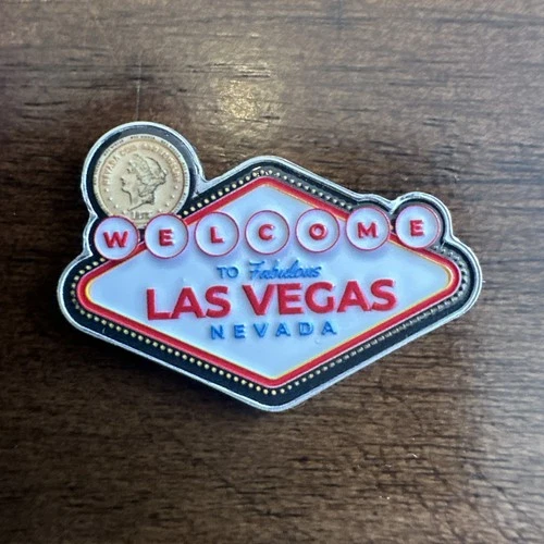 Las Vegas Welcome Sign 5g .999 Silver Bullion Round Collectible