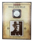 1889 P UNC Morgan Dollar "Bill Tilgham" Legends of the West Coin & Stamp by PCS