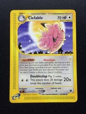 Clefable 41/165 Non Holo Rare E Series WOTC Pokemon Cards Vintage - 3