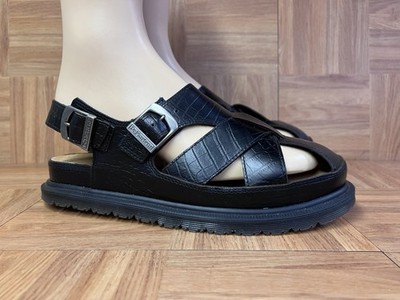 Sz 11 - Dr Martens Archive Fisherman Crocodile Analine Leather