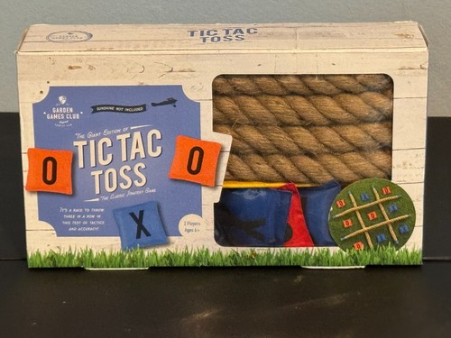 Professor Puzzle Tic Tac Toss Garden Game (Beanbags) Brand New in Box! - Picture 3 of 4