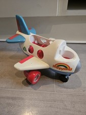 🐞ELC Happyland Aeroplane Plane Plastic Toy On Wheels (No People).fwo🐞