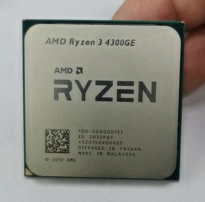 AMD Ryzen 3 4300GE AM4 CPU Processor 3.5GHz Quad Core Desktop 35W R3 4300ge 4MB