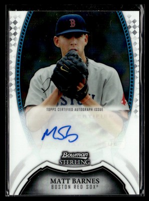 2011 Bowman Sterling #BSP-MBA Matt Barnes Prospect Autographs