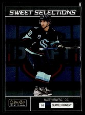 2022-23 O-Pee-Chee Platinum Sweet Selections = Matty Beniers Seattle Kraken